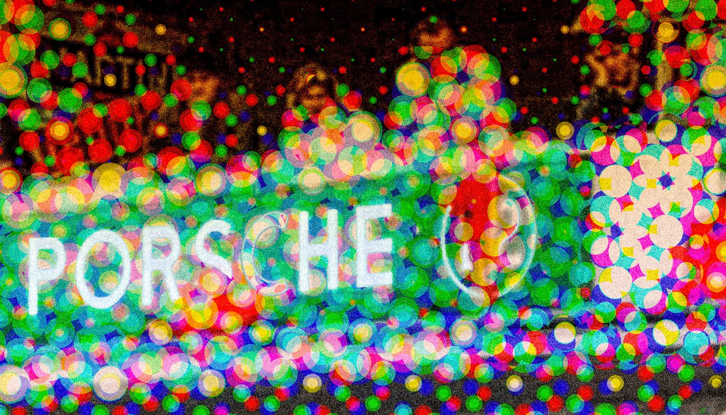 Le Mans - Porsche 917K Pits - Special Edition Cinemascope Art Print