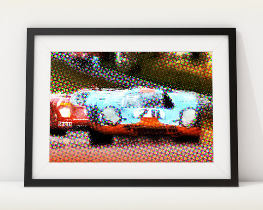 Le Mans - Porsche 917K Ferrari 512S - A3 Art Print