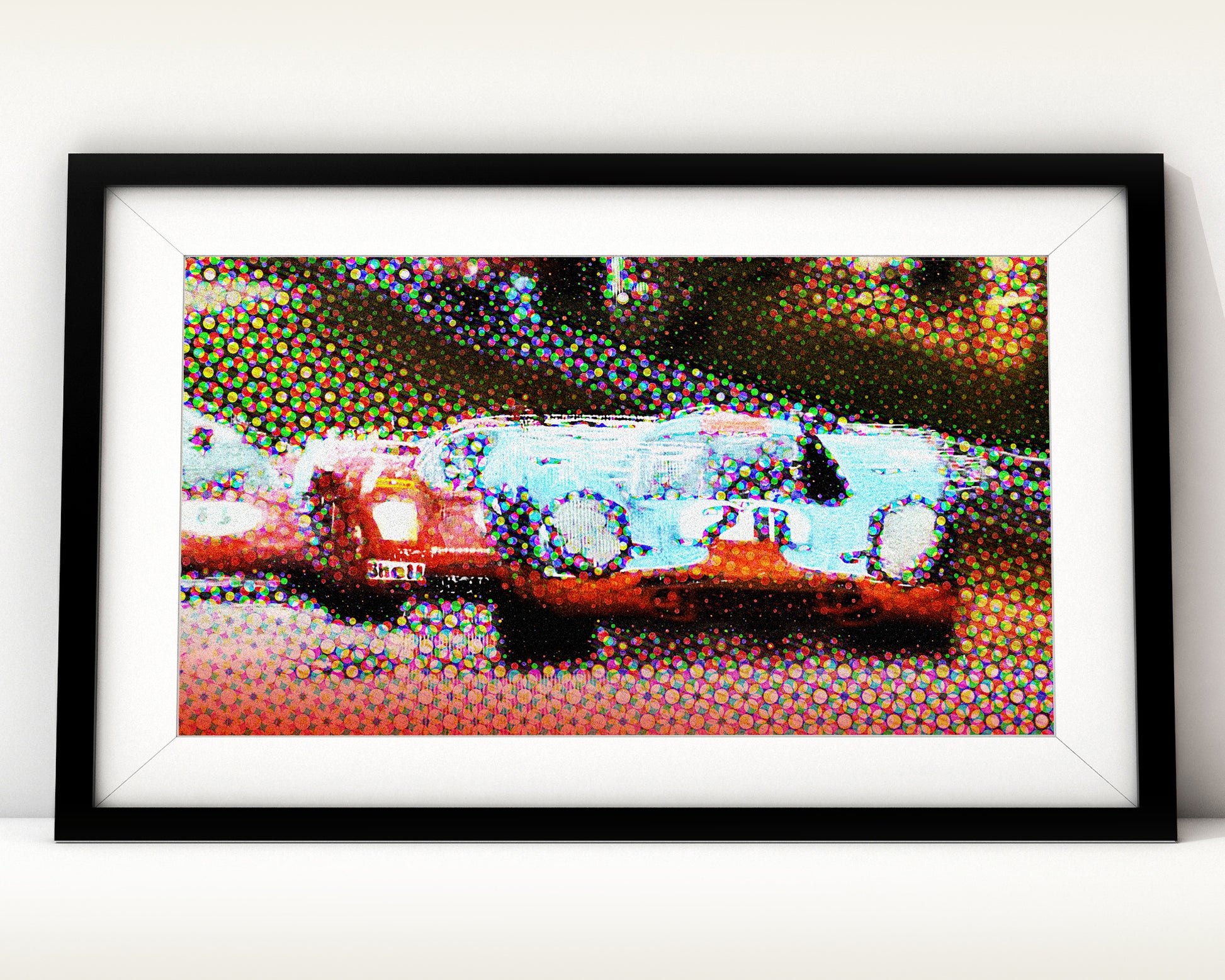 Le Mans Porsche 917K Steve McQueen Ferrari 512S Art Print For Sale