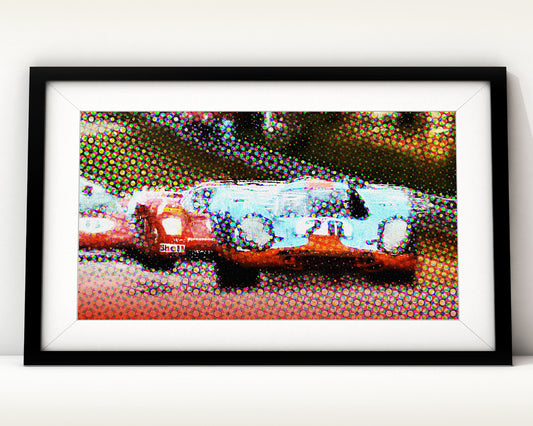 Le Mans Porsche 917K Steve McQueen Ferrari 512S Art Print For Sale
